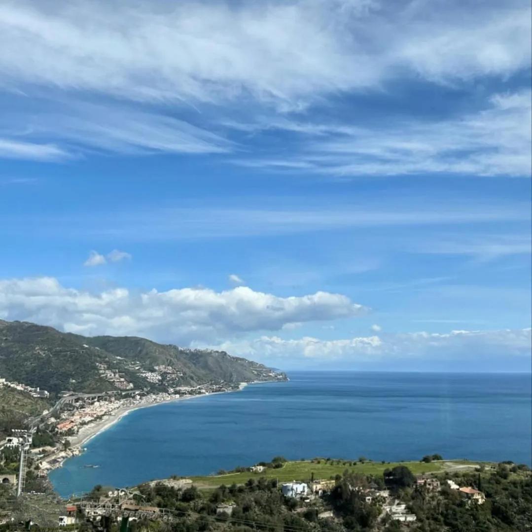 Il Normanno, Appartamento Con Panorama Mozzafiato Taormina Kültér fotó