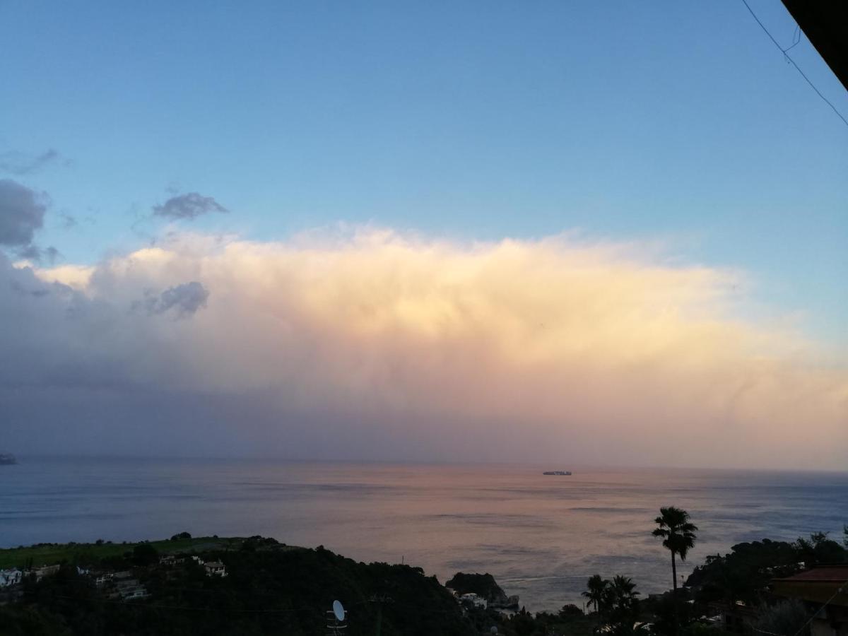 Il Normanno, Appartamento Con Panorama Mozzafiato Taormina Kültér fotó